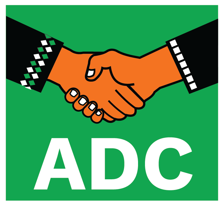 ADC party logo